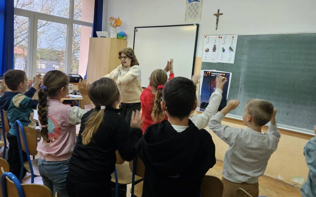 Jasna Popović Poje u našoj školi