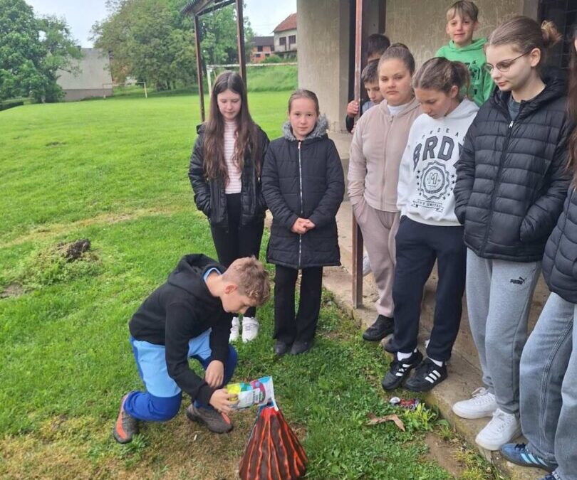 Praktična nastava geografije: Kako radi vulkan?